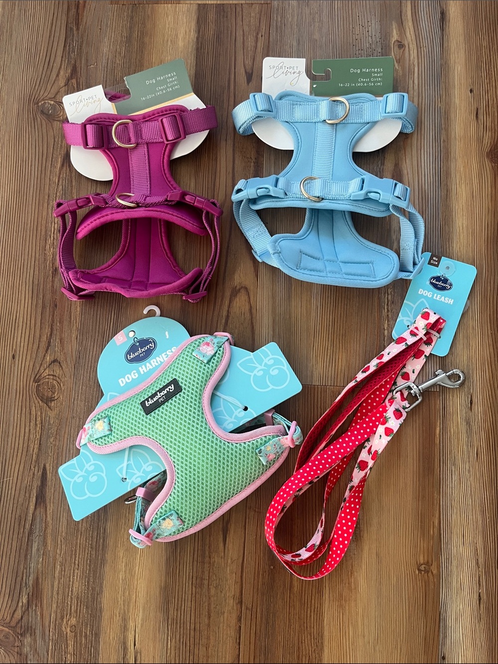 Small dog harness bundle